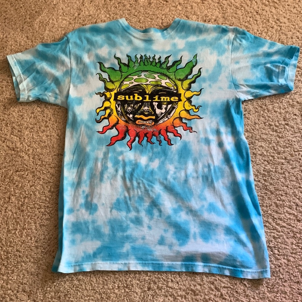 Sublime Tie-Dye T-Shirt - Men’s Size Medium - Cali Vintage Tie Dye